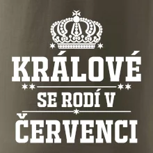 Králové se rodí v červenci