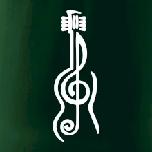 Houslový klíč kytara