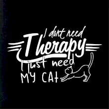 I dont need therapy - i need my cat