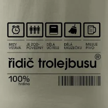 Čárový kód -  Řidič trolejbusu