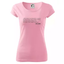 Kdo není ve dvaceti letech komunistou....