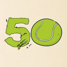 Tenis kulaté narozeniny 50