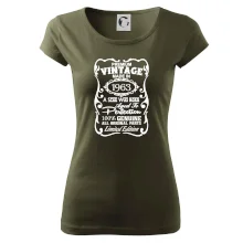 Vintage Etiketa - 1963