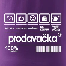 Čárový kód - Prodavačka Čárový kód - Prodavačka