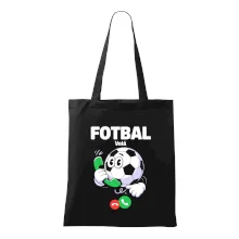 Karikatura fotbal volá