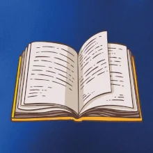 Kniha barevná otevřená