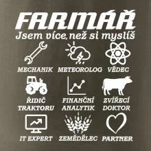 Symboly farmář - Traktorista a partner
