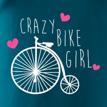 Crazy bike girl