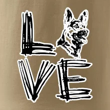 Německý ovčák love