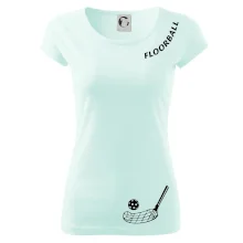 Floorball nápis šikmo