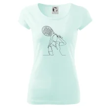 Tenistka  jednim tahem