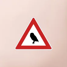 Dopravní značka - Pozor sova