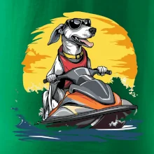 Chrt na vodním skútru