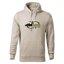 Bagrista v kruhu - vlastní nápis