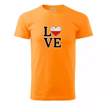 Love Polská vlajka