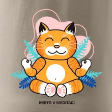 Kočka - mistr v meditaci (Pecka design)