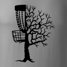 Disc golf pozor strom