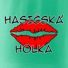 Hasičská holka - pusa