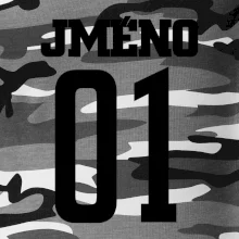 Fotbalový dres - vlastní jméno a číslo