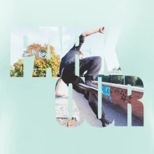 Parkour nápis ve městě