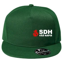 SDH nápis (oheň, název sboru - vlastní nápis)