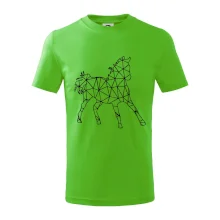 Geometrie - kůň jednobarevná