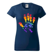 LGBT hand print