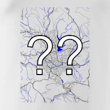 Vaše město - Mapa s vodními toky Vaše město - Mapa s vodními toky