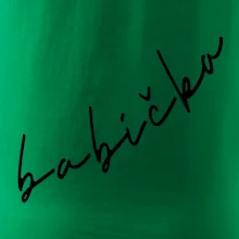 Mikina babička se jmény dětí