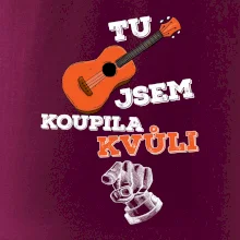 Tu kytaru jsem koupila kvůli tobě