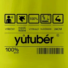 Čárový kód - youtuber