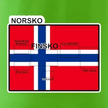 Norsko vlajka další státy