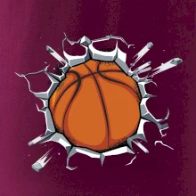 Basketbal míč v triku