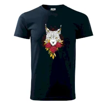 Rys s červenými růžemi  (Pecka design)