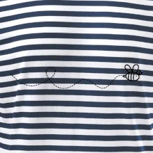 Dráha letu včely - vlnovka