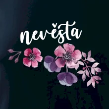 Nevěsta květy růžové