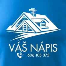 Tričko pro pokrývače - Velká střecha