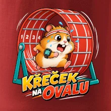 Běžecký křeček na oválu