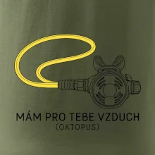 Mám pro tebe vzduch záložní regulátor se žlutou hadicí