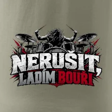 Nerušit ladím bouři - metalový bubeník