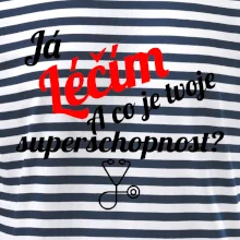 Já léčím - tvoje superschopnost? Šikmý nápis