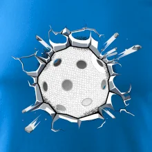 Florbal míč v triku