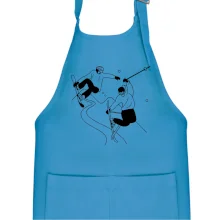 Lyžovaní - kresleny obrázek