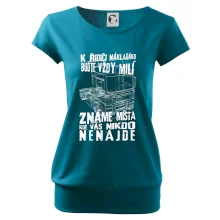 K řidiči náklaďáku buďte vždy milý