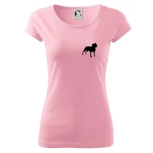 Americký stafordširský teriér  Na prsu