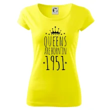 Queens are born in 1951