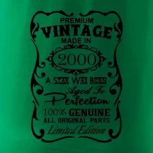 Vintage Etiketa - 2000