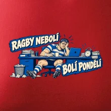 Ragby nebolí, bolí pondělí