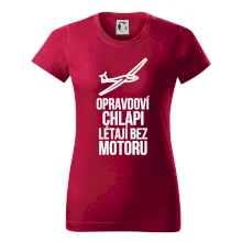 Opravdovi chlapi létají bez motoru