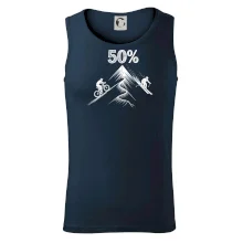 Narozeniny cyklista a lyžař 50